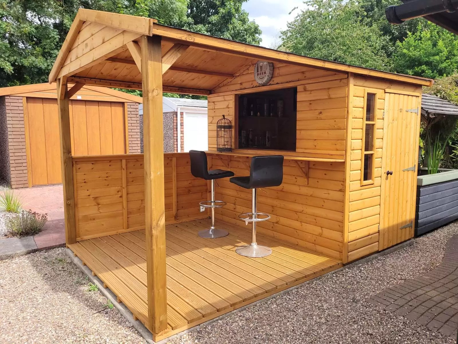 Garden Bar summerhouse Garden buildings Keycraft Garden Buildings
