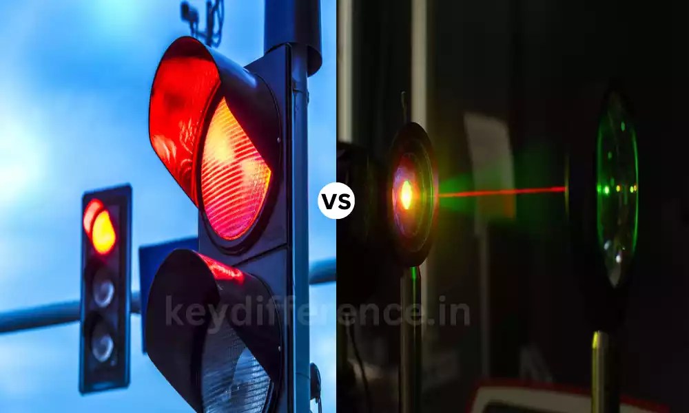 Difference Between Red Light and Infrared Key Difference
