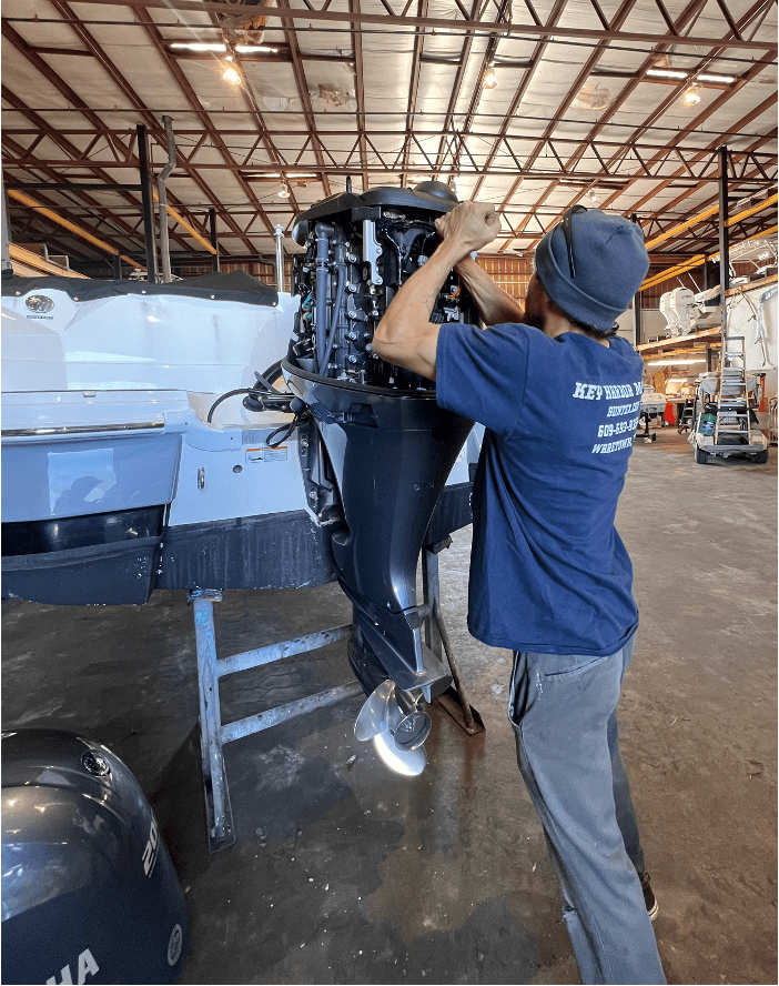 Boat Service & Repair in NJ Key Harbor Marina Service Center