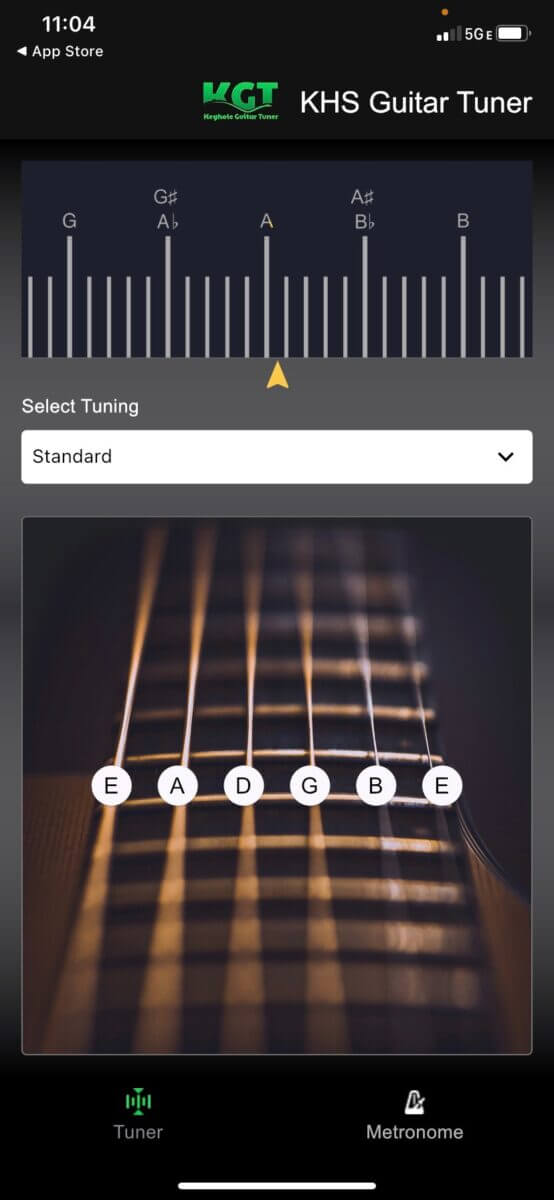 Guitar Tuner Pro Keyhole Software