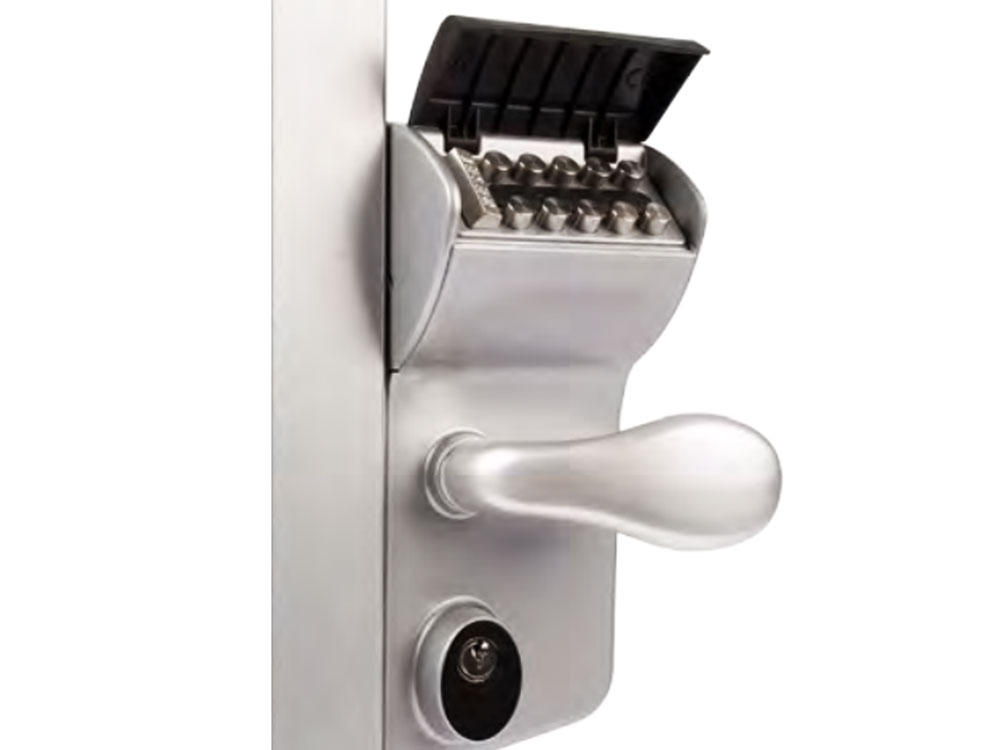 Locinox LLKZ Sliding Door Keypad Lock Double Sided Lever Handle Lock