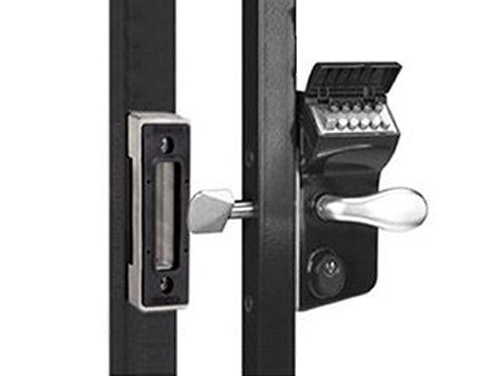 Locinox LLKZ Sliding Door Keypad Lock Double Sided Lever Handle Lock