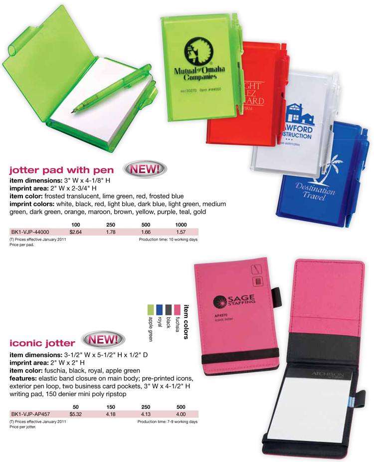 Jotter Pads
