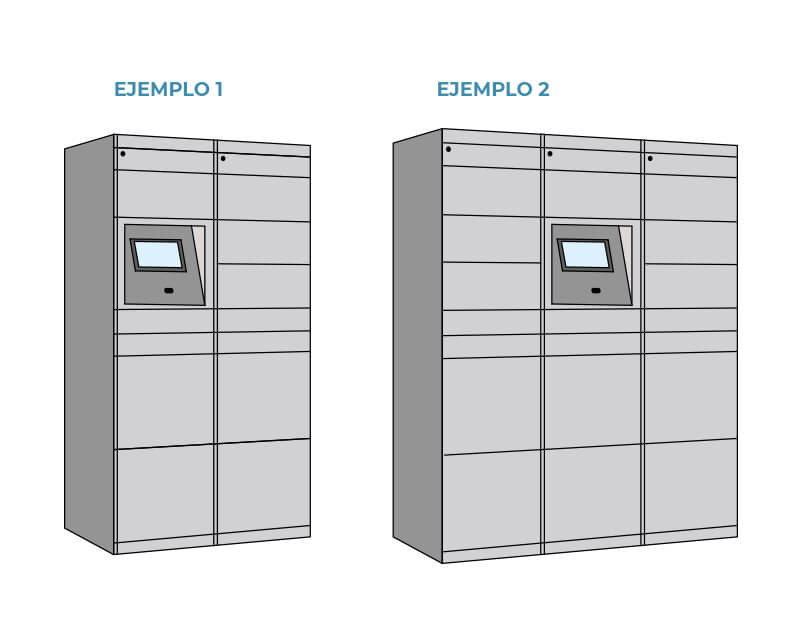 CONSIGNAS INTELIGENTES A MEDIDA. SMART LOCKERS.