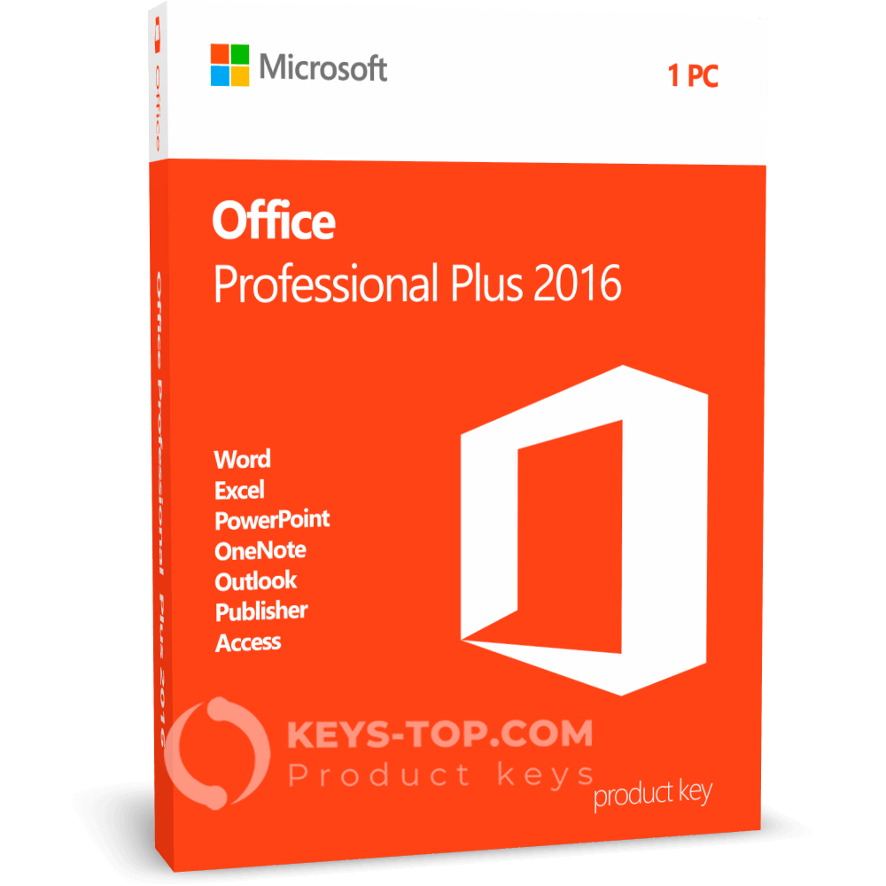 Buy Office 2016 Professional Plus Product Key
