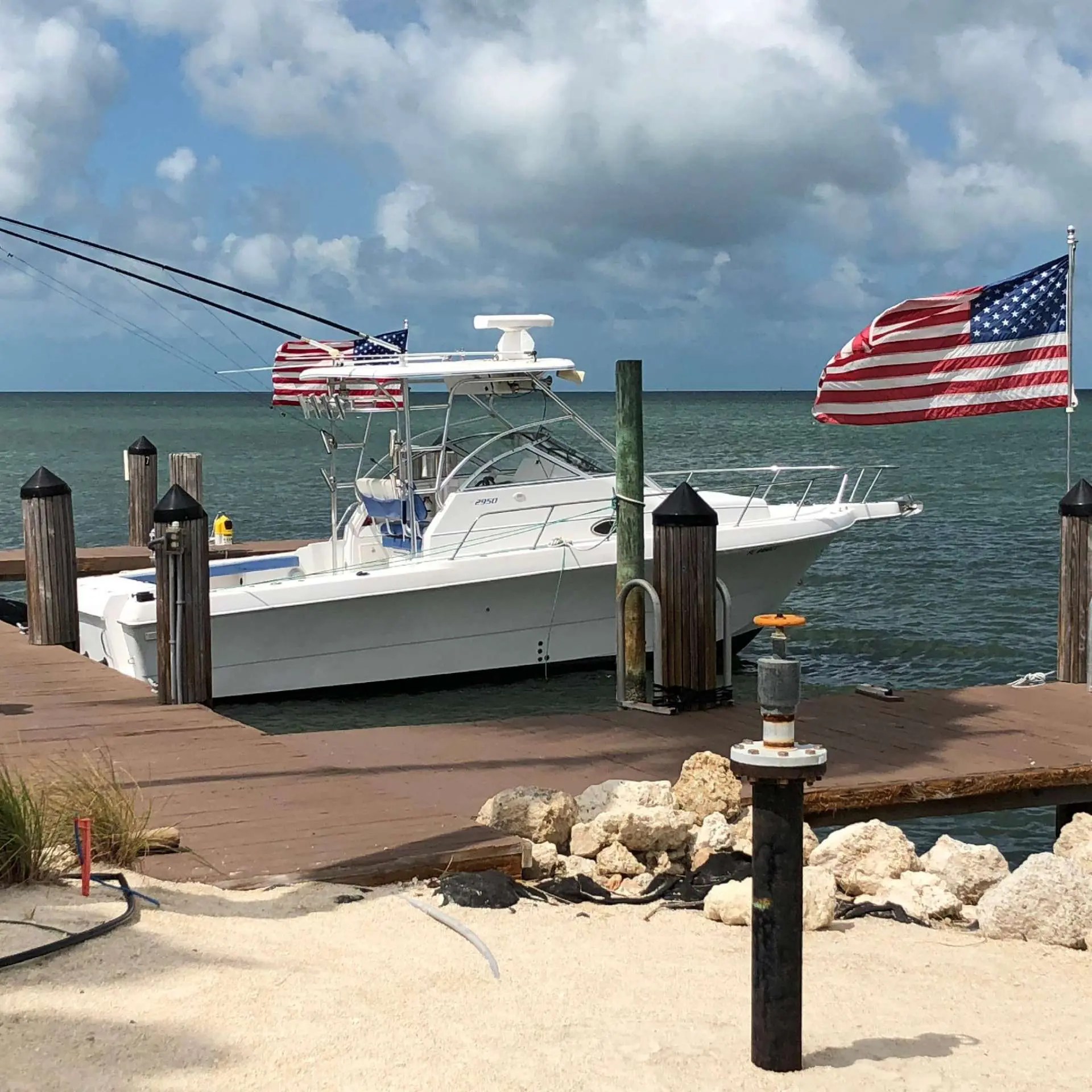 Deep Water Dock in Marathon Key Keys Cove