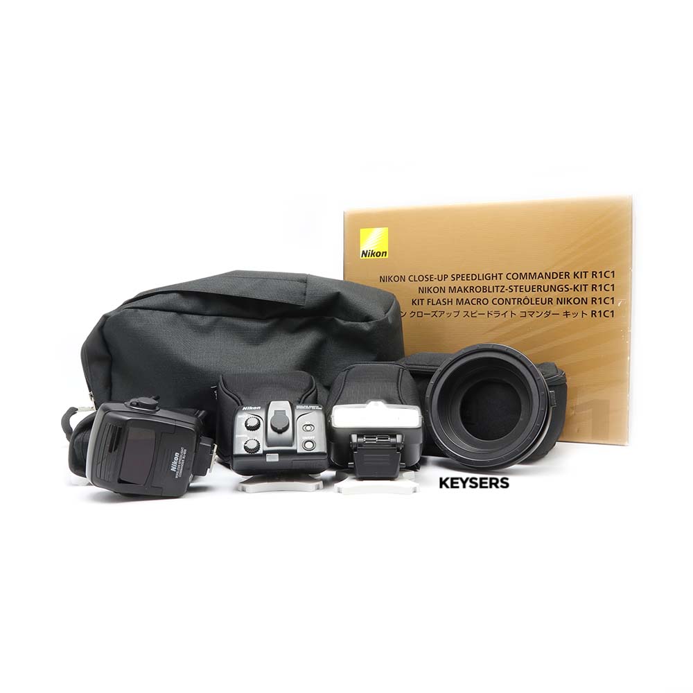 USED Nikon CloseUp Speedlight Commander Kit R1C1 Keysers
