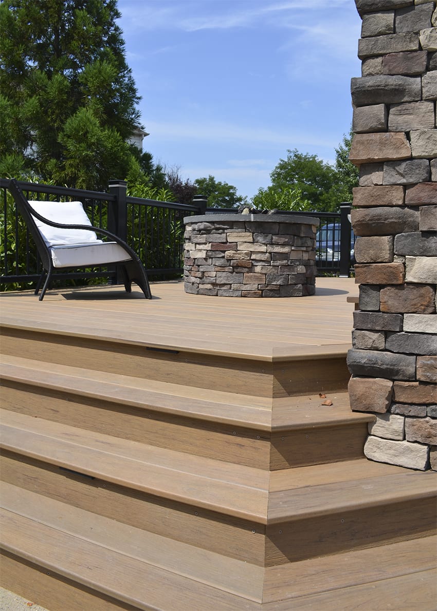 Tigerwood Composite Deck TimberTech Phoenixville, PA