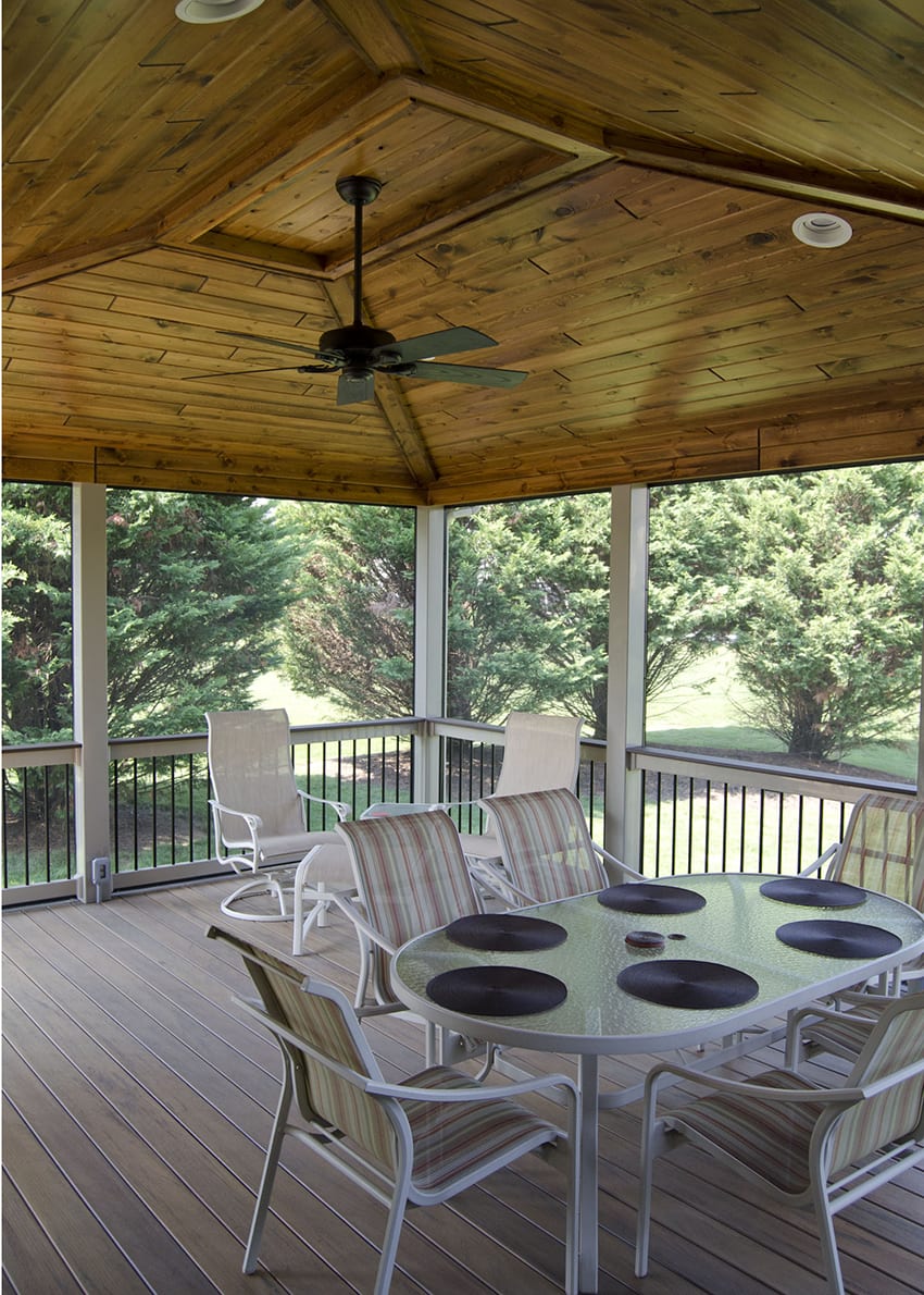 Custom TimberTech Deck/Screened Porch, Lancaster PA 484 Sq Ft