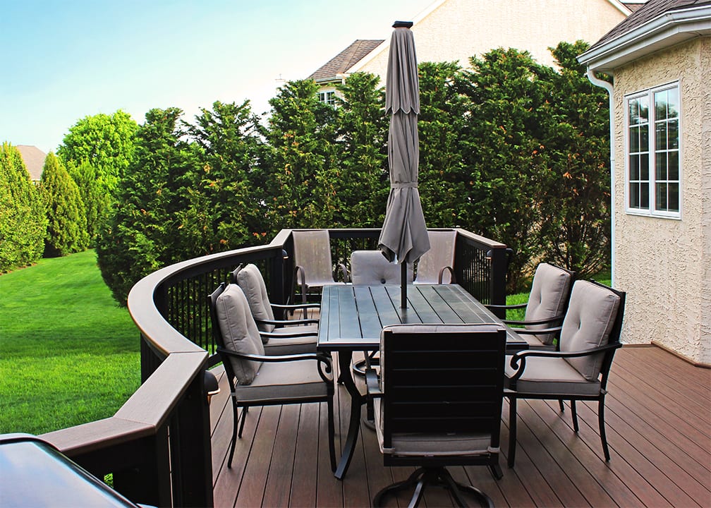 Custom Antique Palm Composite Deck West Chester, PA