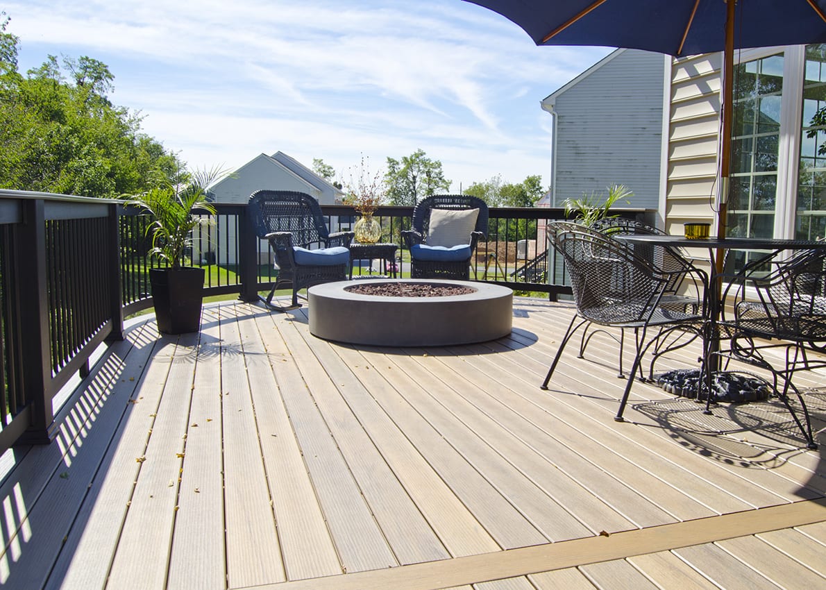 Custom TimberTech Deck, Harrisburg PA 471 Sq Ft Keystone Custom Decks