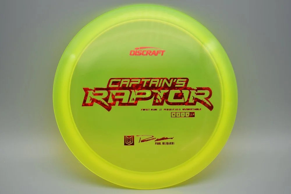 CAPTAIN’S RAPTOR SPECIAL BLEND Z Keystone Disc Golf
