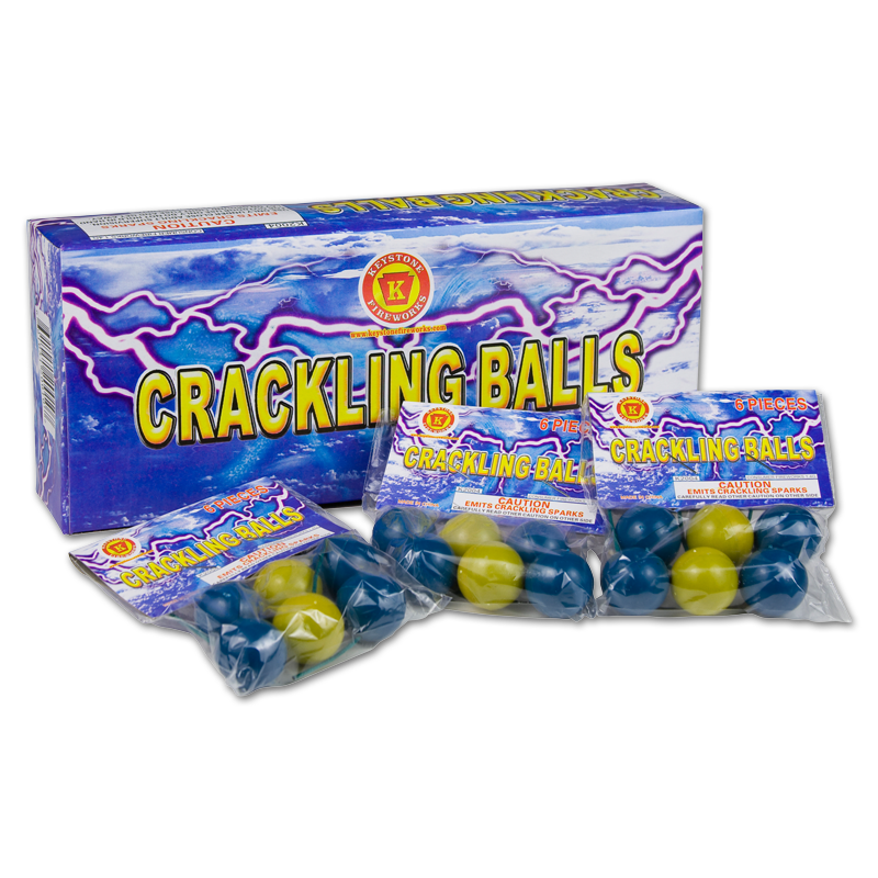 Crackling Balls Keystone Fireworks