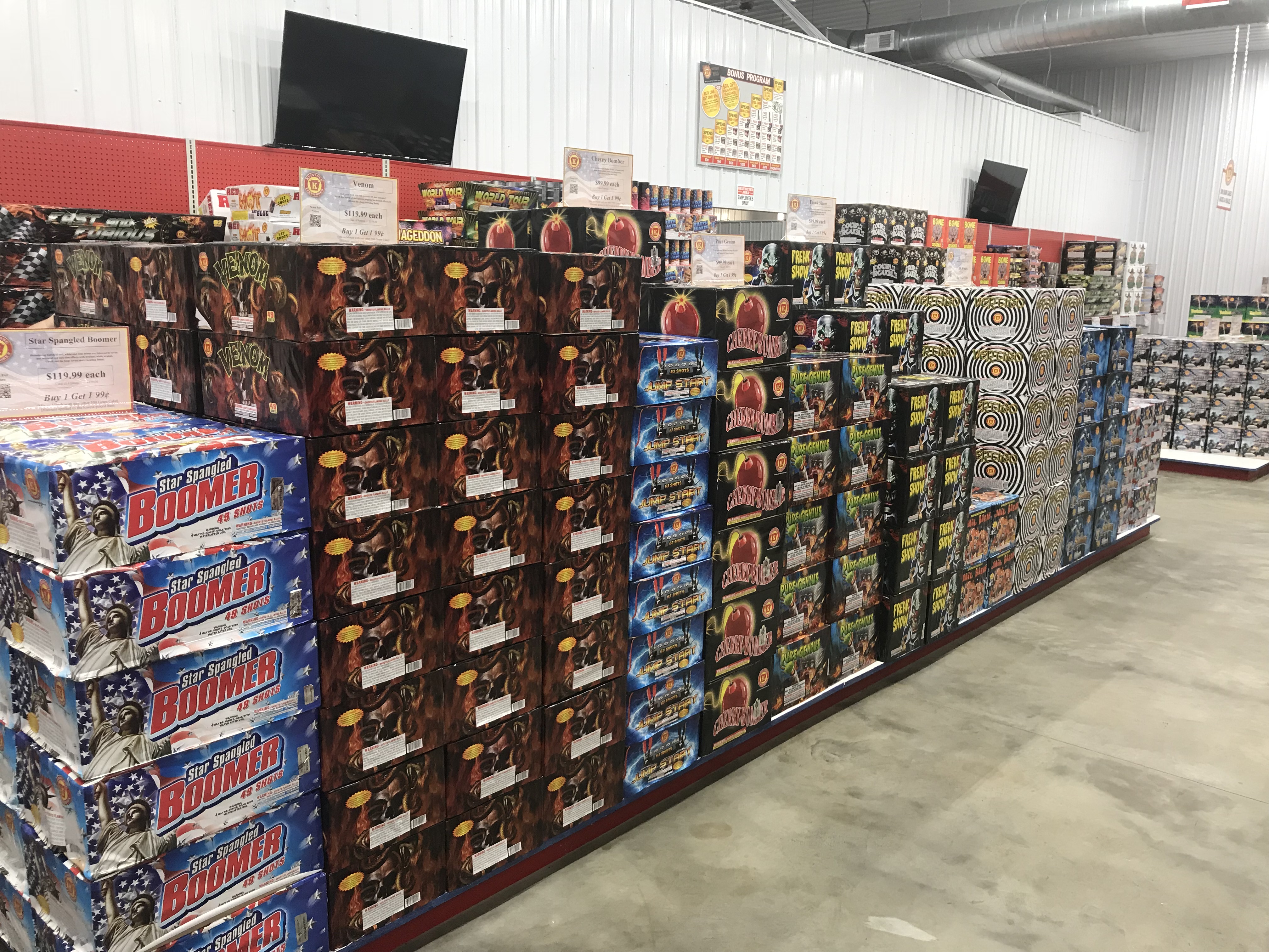 Nottingham Superstore Keystone Fireworks