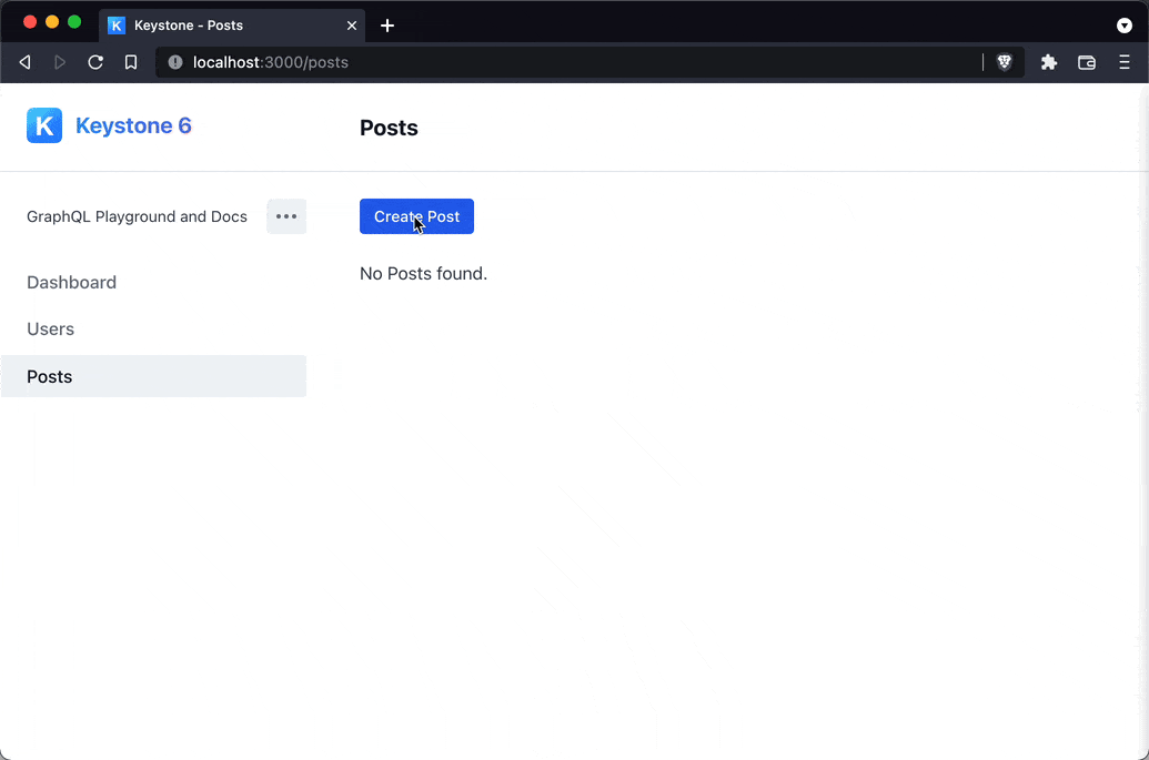 Lesson 2 Creating relationships Keystone 6 Documentation