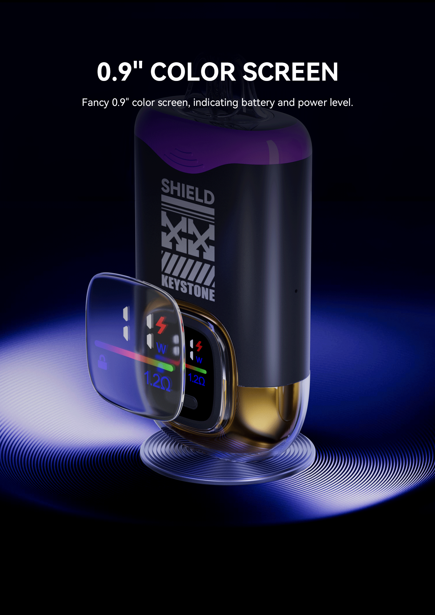 SHIELD 12000 Prefilled Vape Pod System KEYSTONE