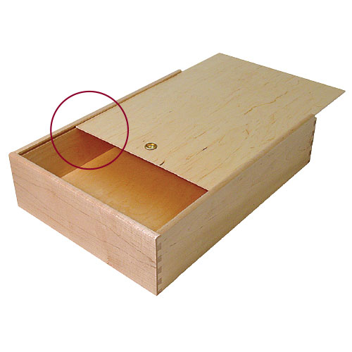 Groove for Sliding Tops Keystone Wood Specialties