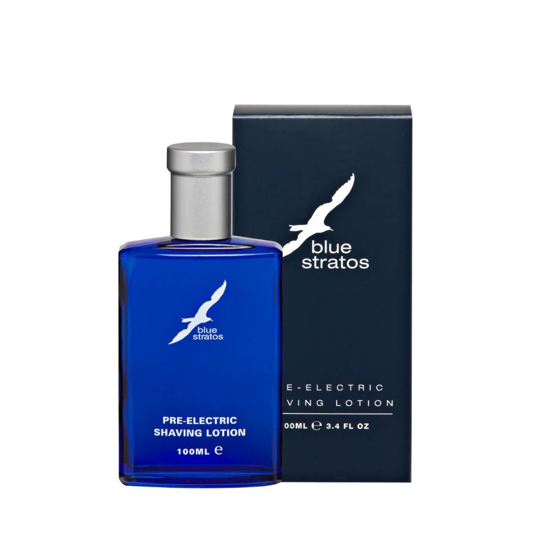 Blue Stratos PreElectric Shaving Lotion 100mL