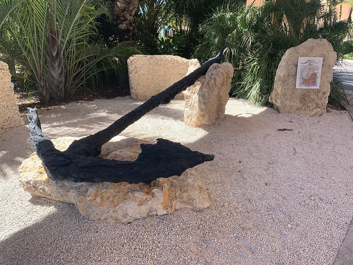 Anchor complete, situated at Mariners temporarily