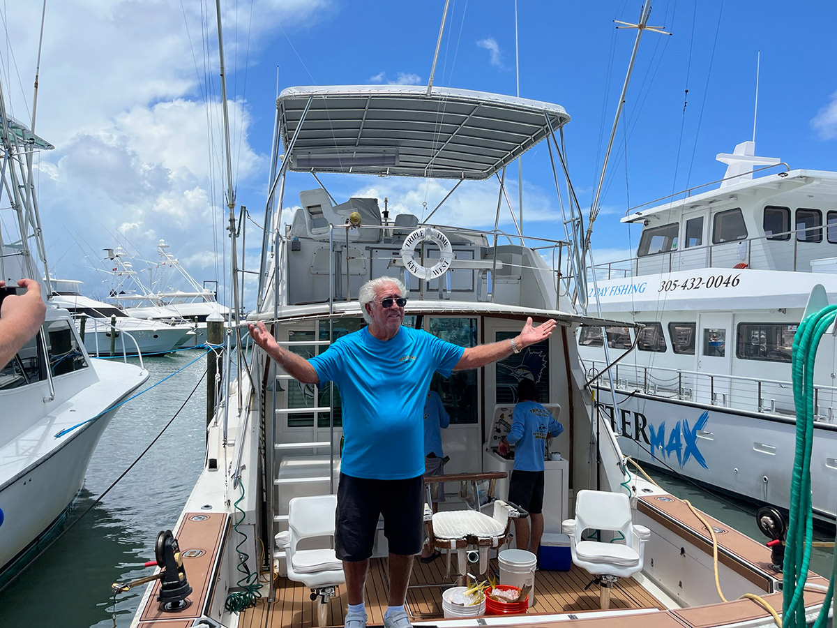 KEY WEST CHARTER CAPTAIN RETIRES AFTER 61 YEARS