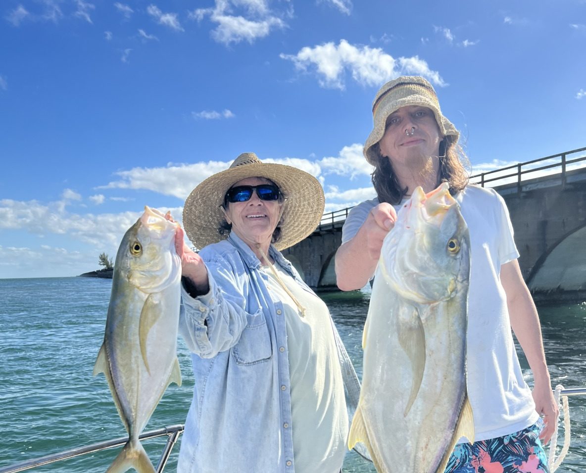 CAPTAIN JOEL’S FISHING HOLES YELLOW JACKS ARE GREAT FIGHTS AND EVEN