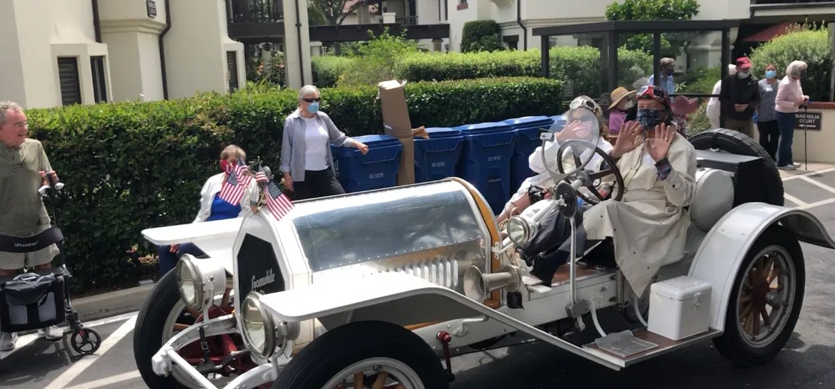 Antique and Classic car parade brightens day at four Santa Barbara