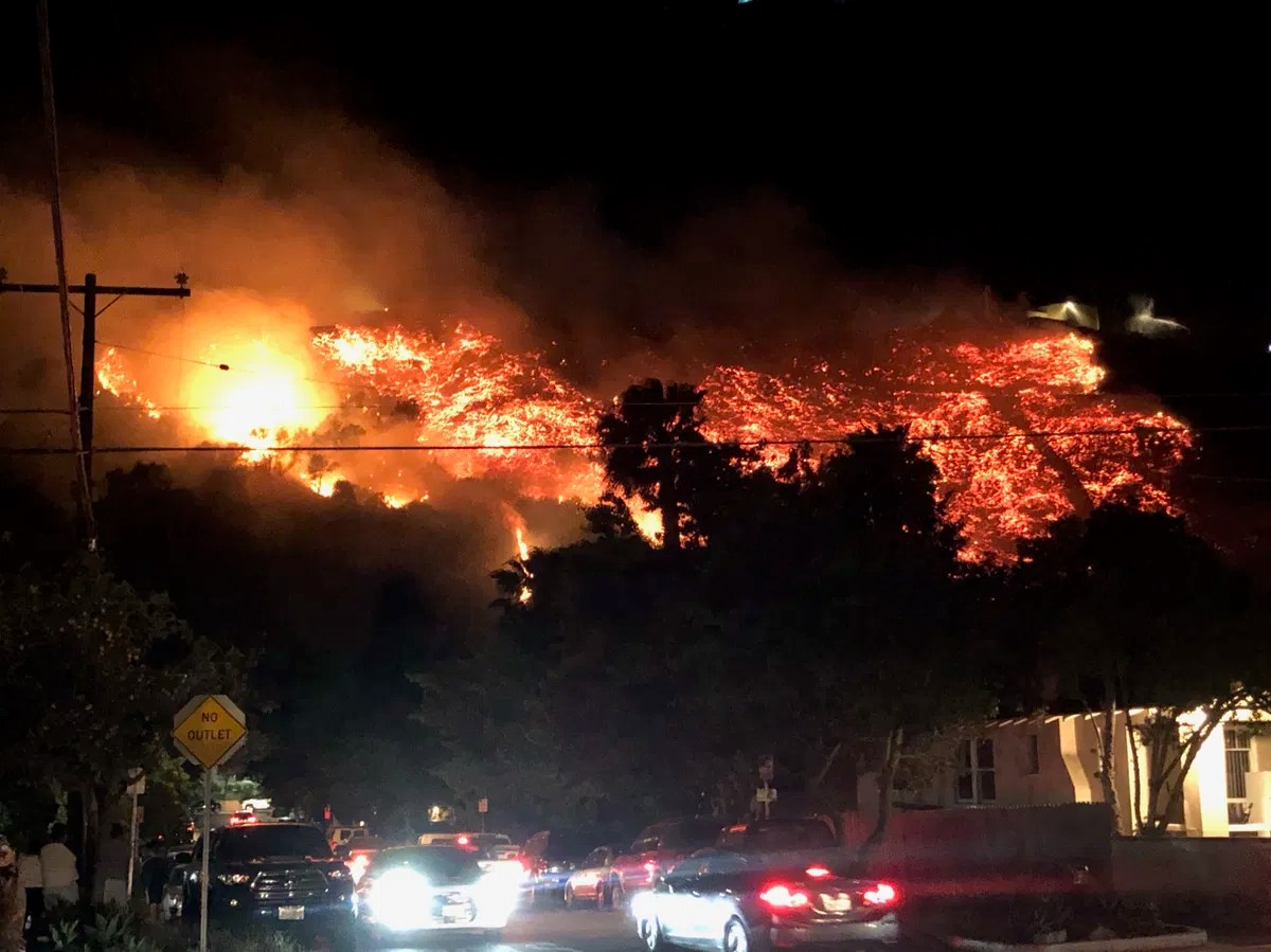 GALLERY The Loma Fire as captured by our news team in Santa Barbara