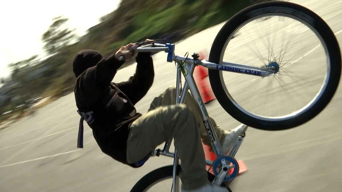 Wheelie Wednesdays are on a roll in Santa Barbara City College parking
