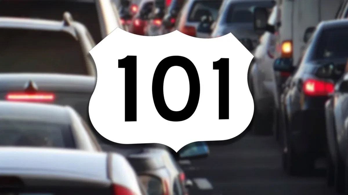 Flooding on Highway 101 north and southbound in Ventura snarls traffic Thursday morning News