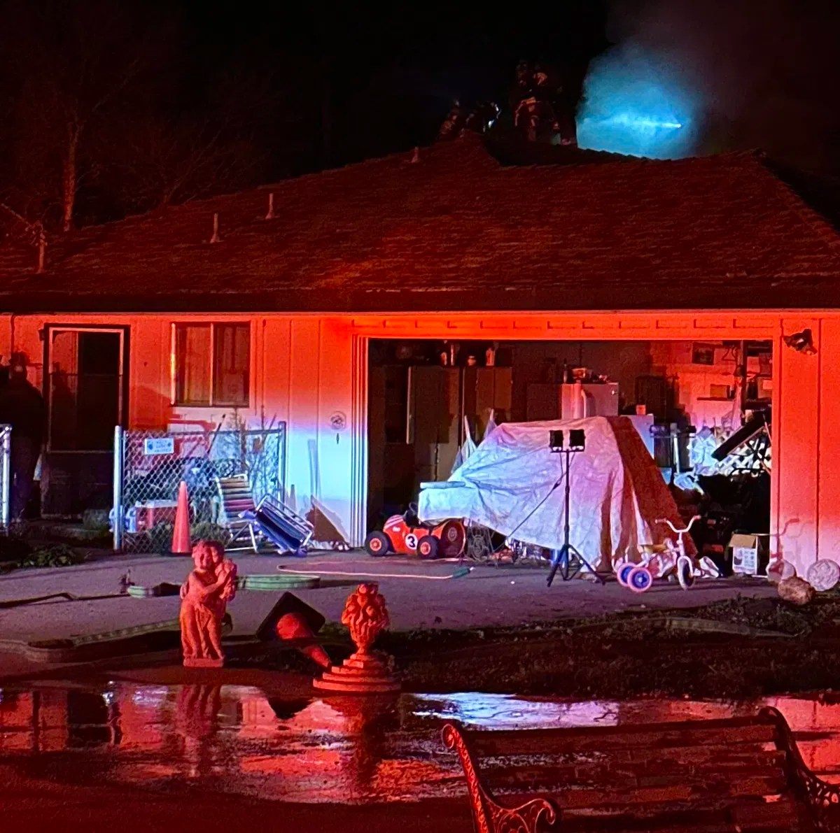 Firefighters knock down house fire on Huasna Rd in Arroyo Grande News