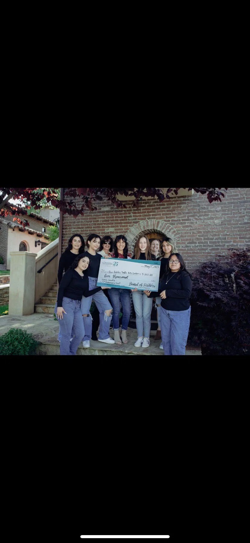 Paso Robles Youth Arts Center awarded 5000 grant from Community