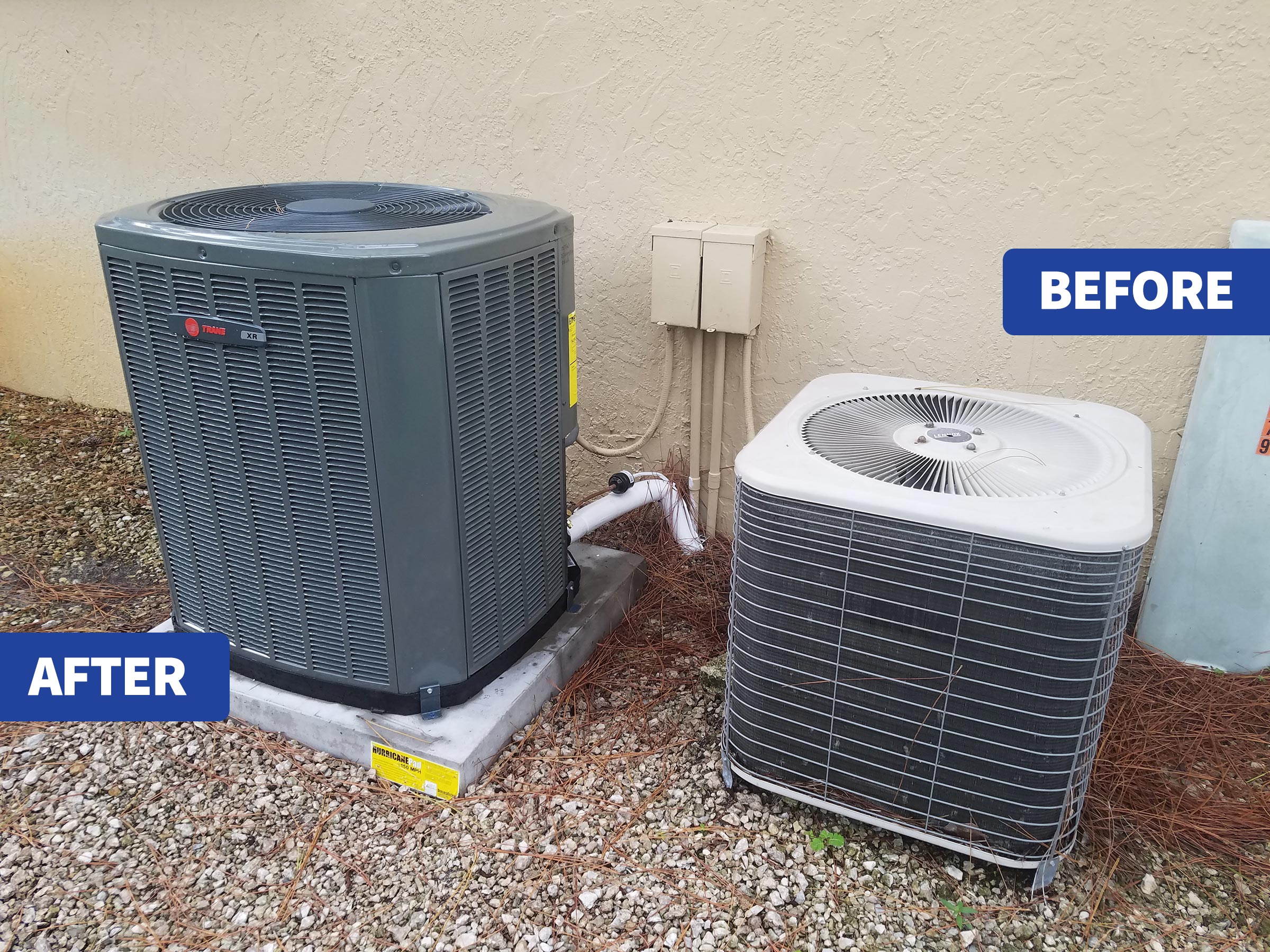 HVAC Before & After Gallery In Naples, FL by Key to Cool