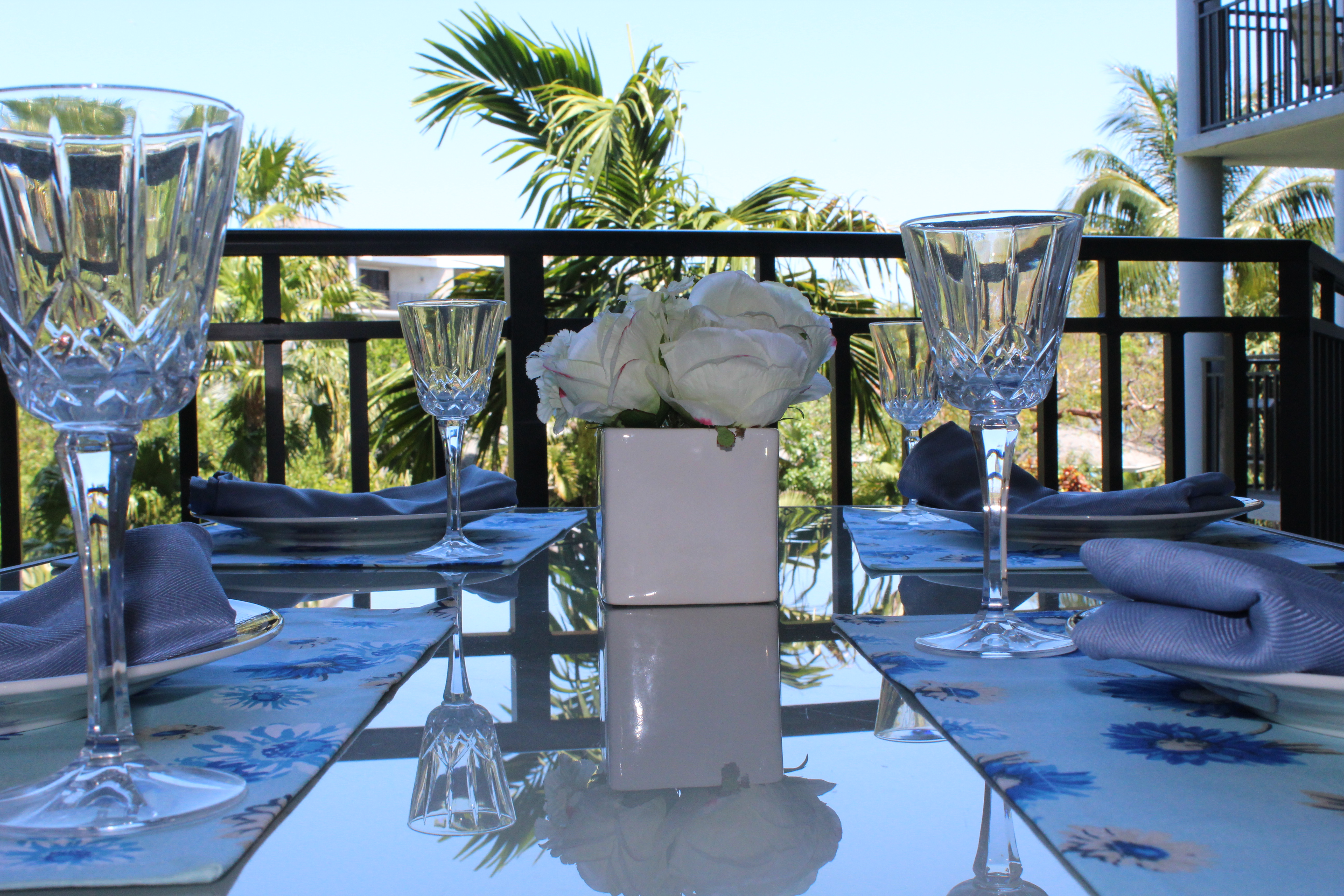 Balcony Dining Key West Cabana