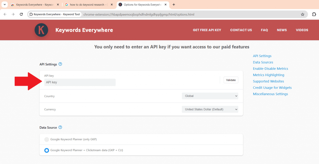 How to Do Keyword Research Using Keywords Everywhere Keywords