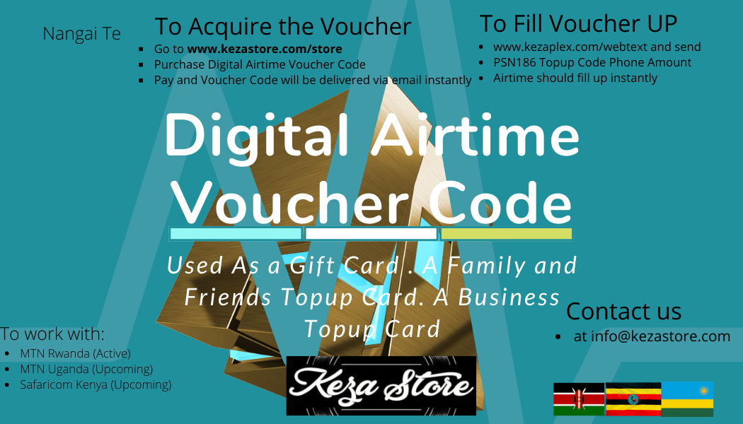 Airtime TopUp Voucher (RW) Kezastore