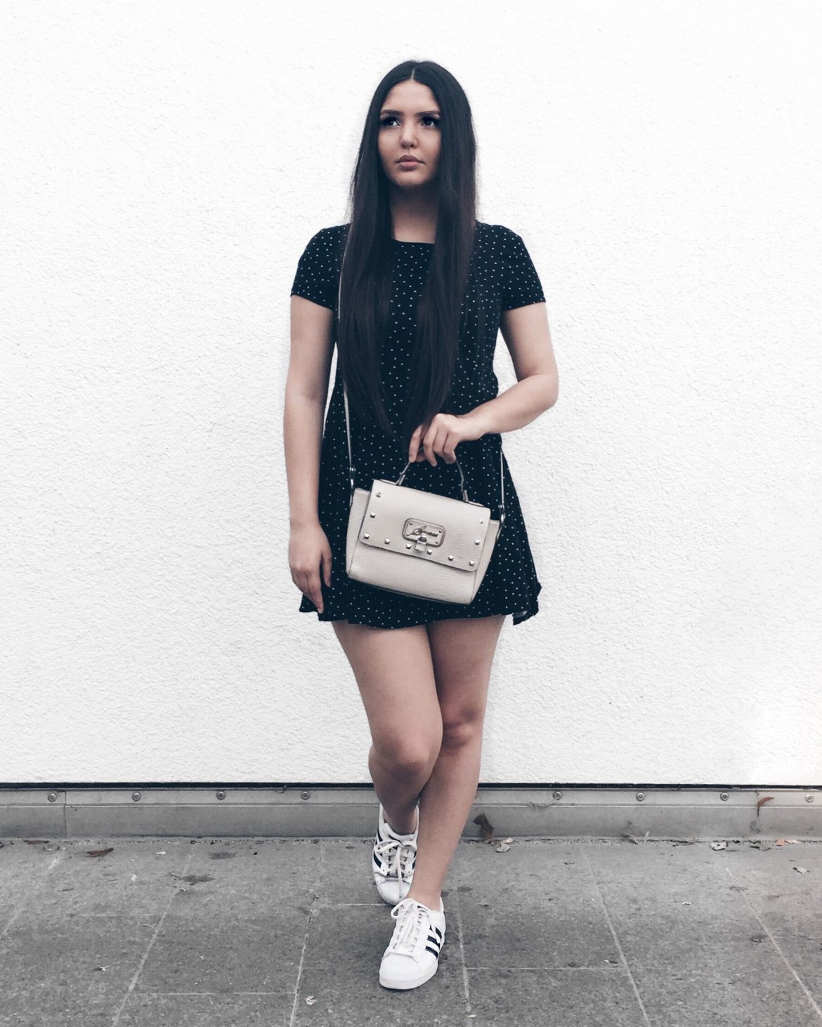 adidas superstar feminino look