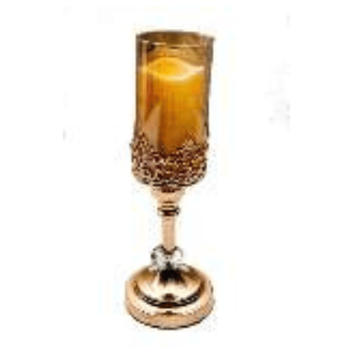 Rose Gold Candle Stand KFA Rentals