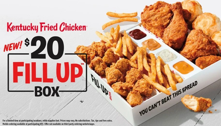 Indulge in the Irresistible Flavor of Extra Crispy Tenders Boxed Meal