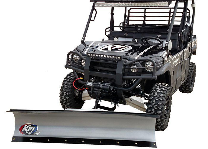 KFI PLOW CANADA Turn Key ATV and Side by Side Snow Plows Kits.