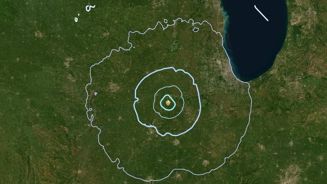 Earthquake felt in northern Illinois and southern Wisconsin No damage