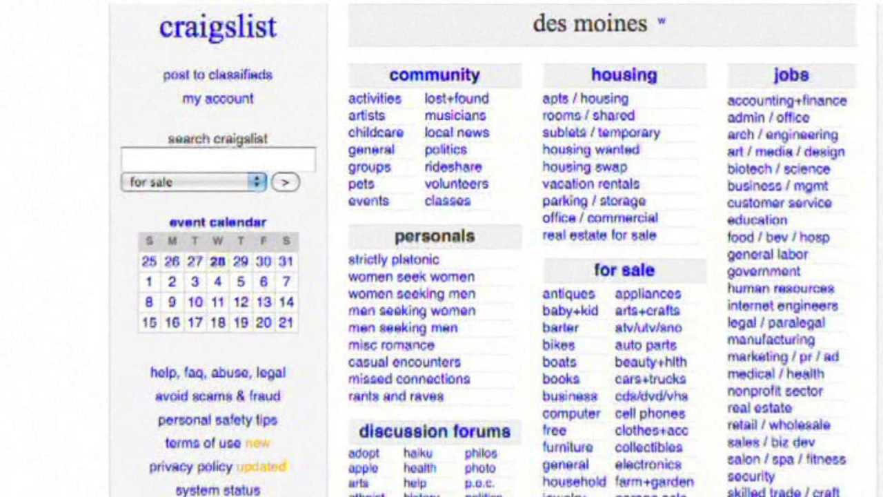 Craigslist Killings Male victim was decapitated, head still missing