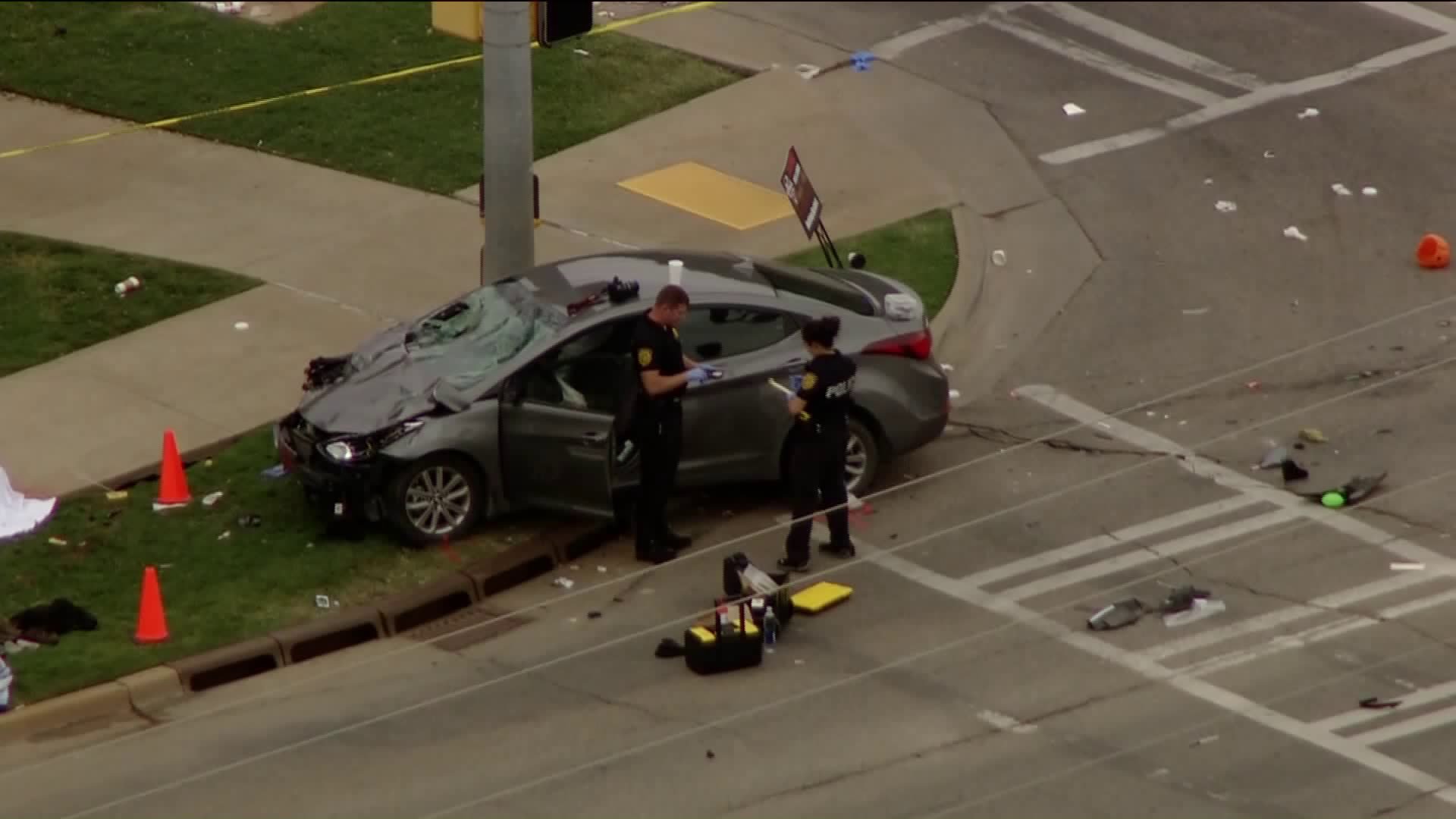 Four dead and dozens injured, one in custody after wreck during OSU parade in