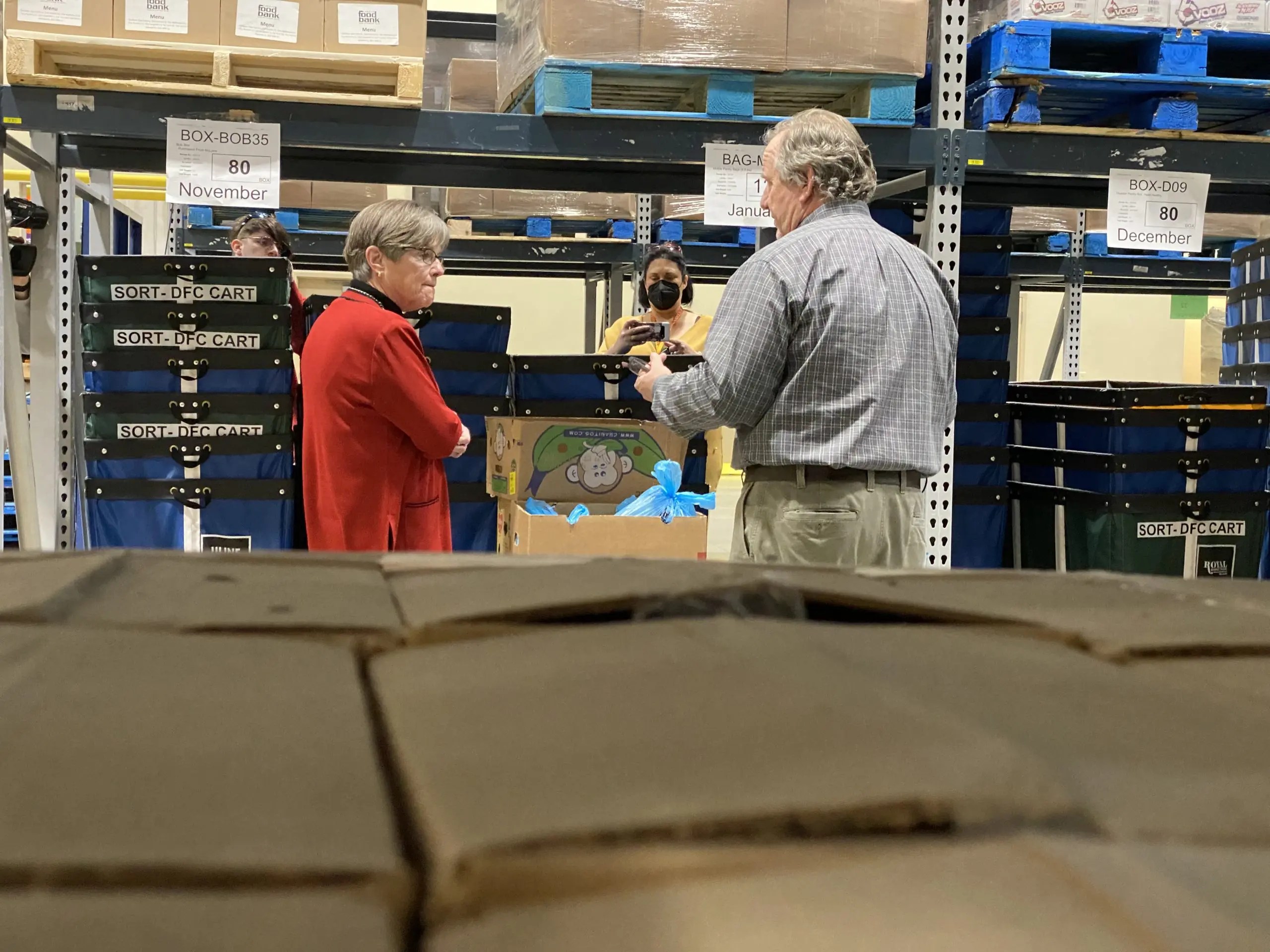 Governor Laura Kelly Tours Food Bank in Wichita to Reinforce Need to