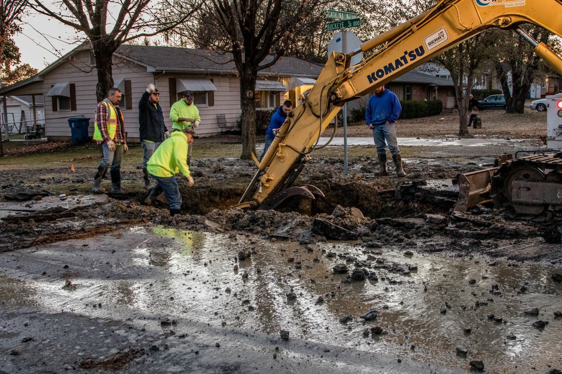 UPDATE Coffeyville Water Leak Street Closure