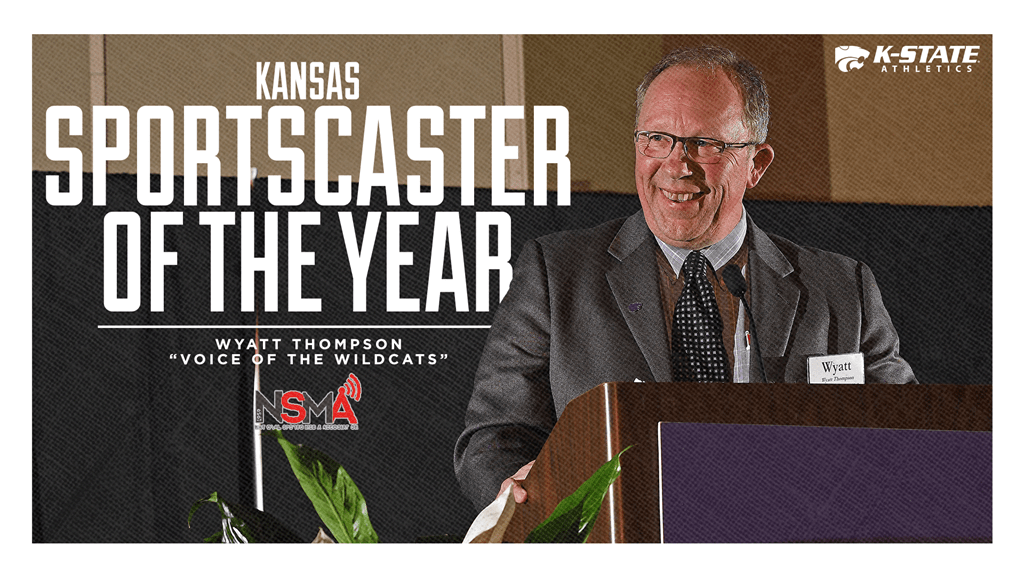 Thompson Named Kansas Sportscaster of the Year