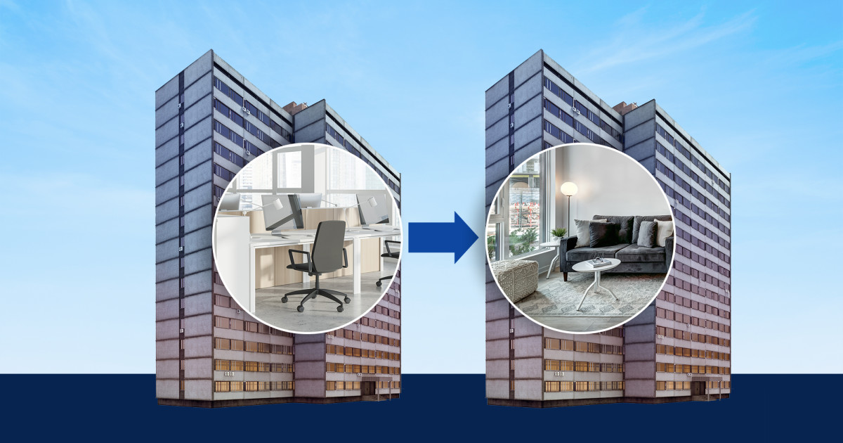 White House unveils officetoresidential conversion that could unlock