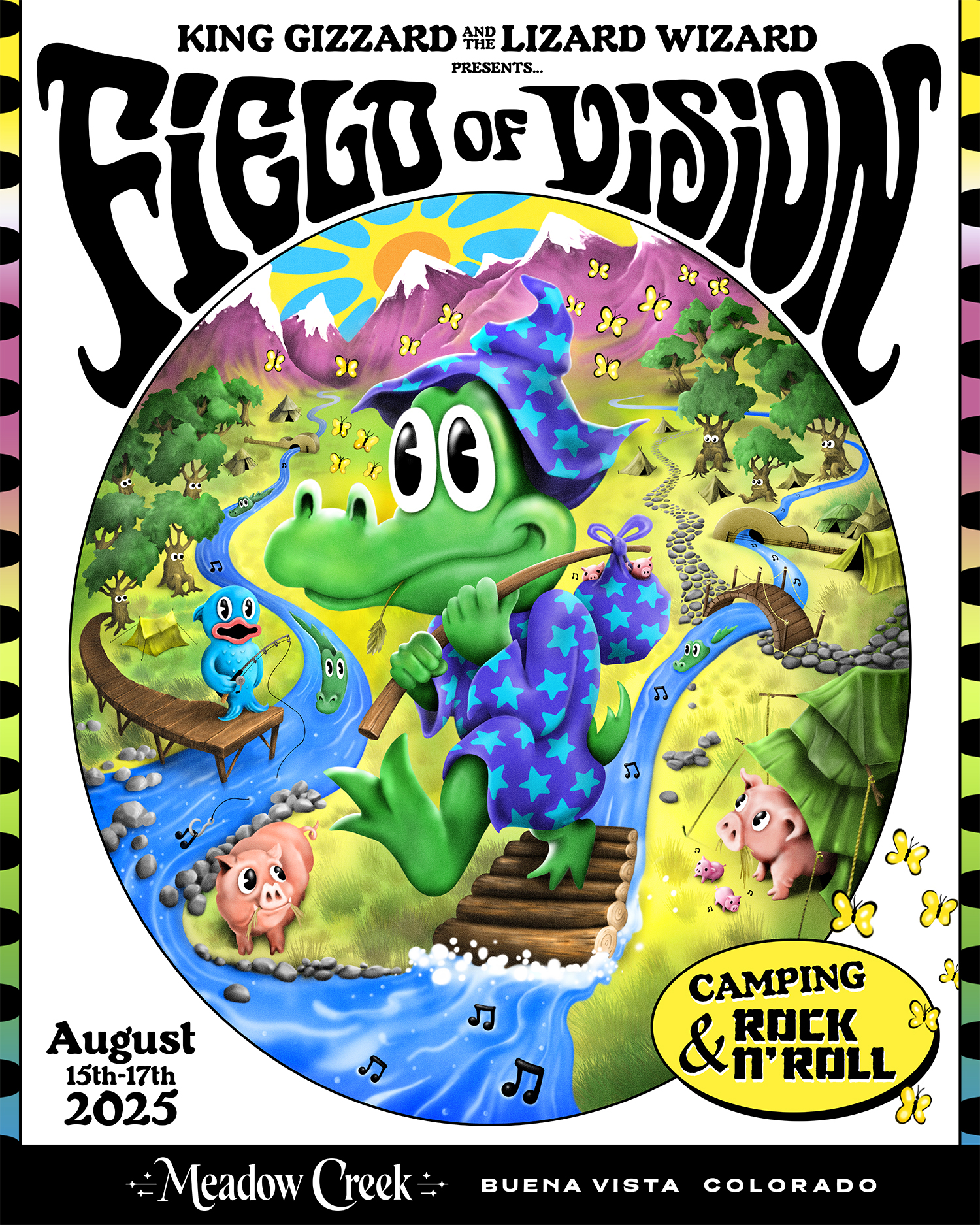 20250815 Meadow Creek Buena Vista, CO, USA King Gizzard & the Lizard