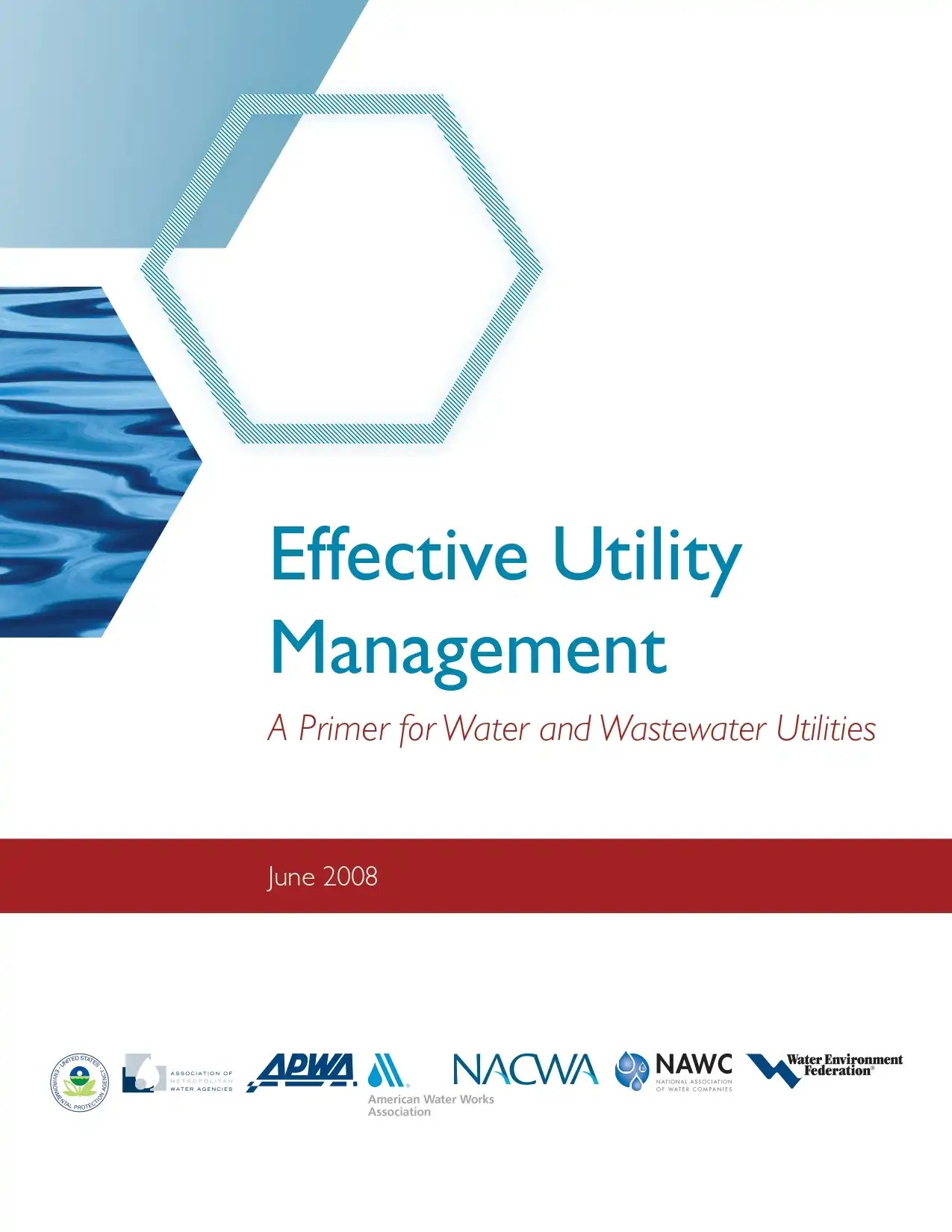 Effective Utility Management A Primer for Water and Wastewater