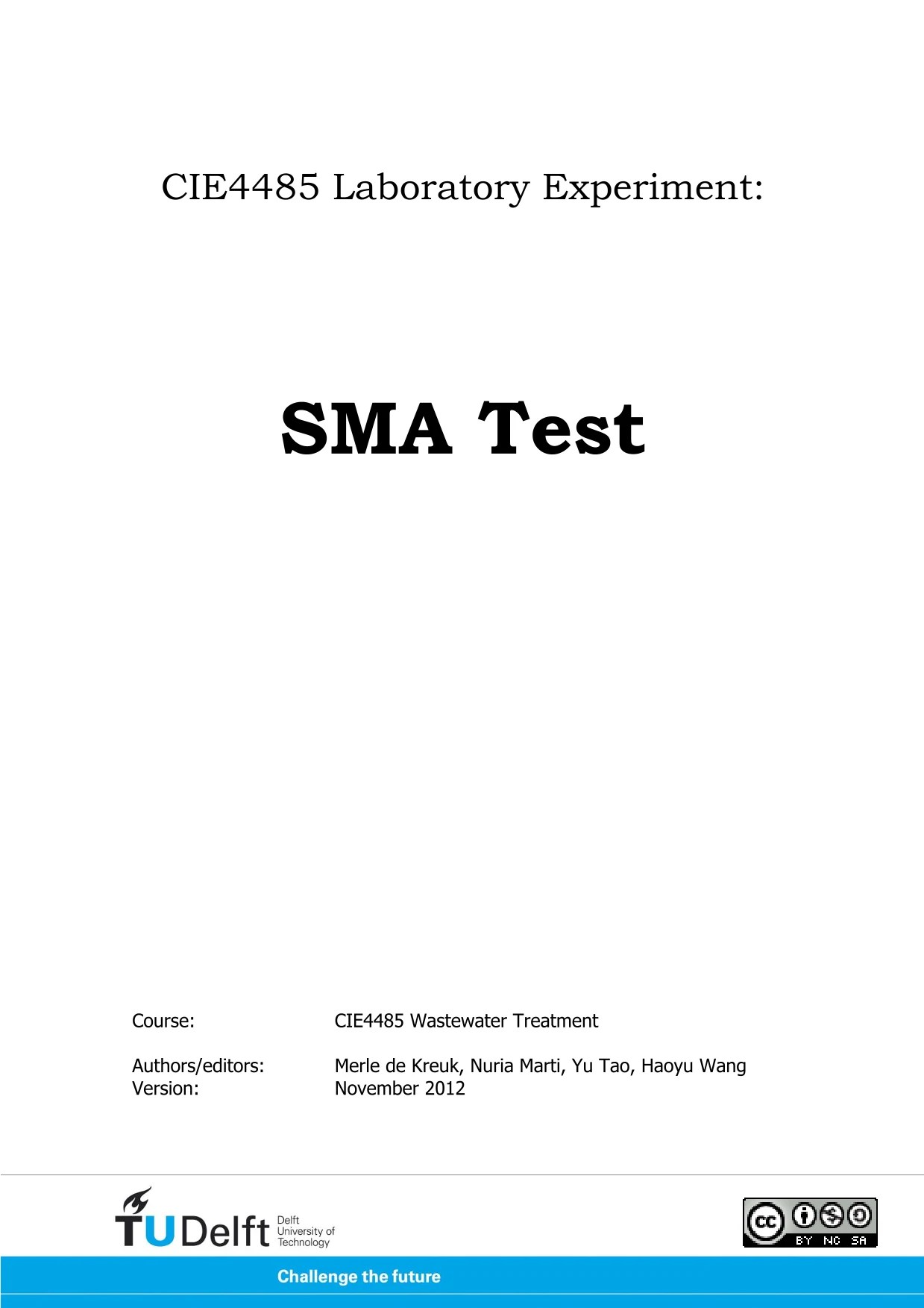 CIE4485 Laboratory Experiment SMA test AquaEnergy Expo Knowledge Hub