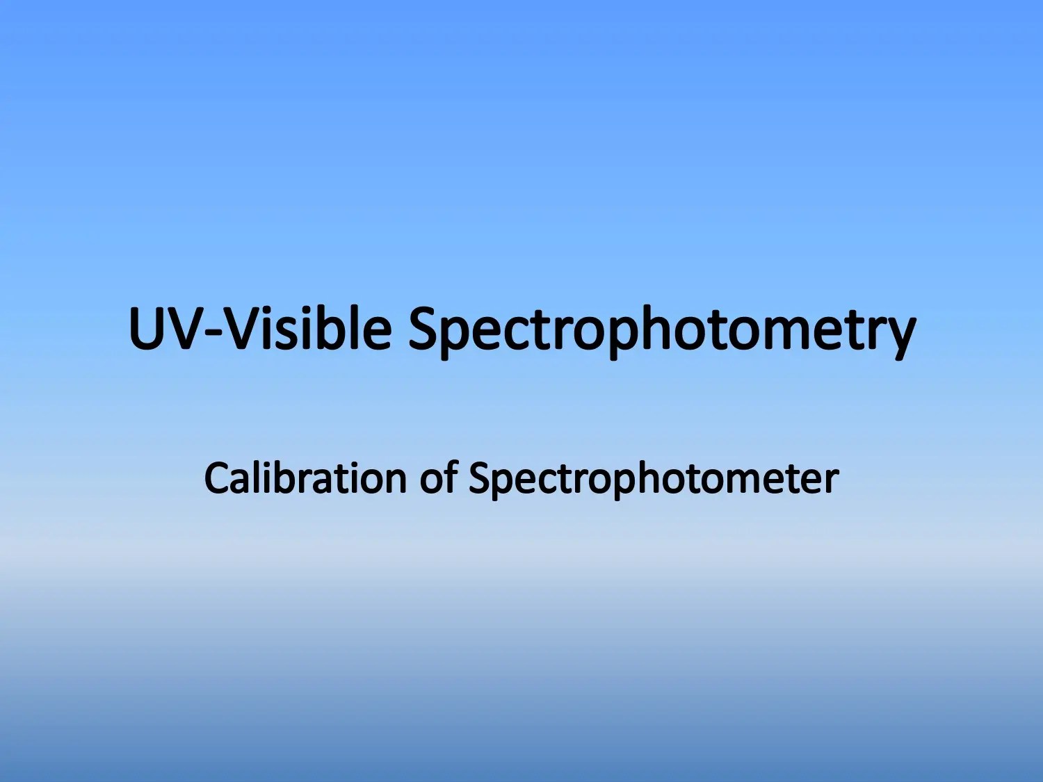 UVVisible Spectrophotometry AquaEnergy Expo Knowledge Hub